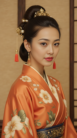 仿古侍女