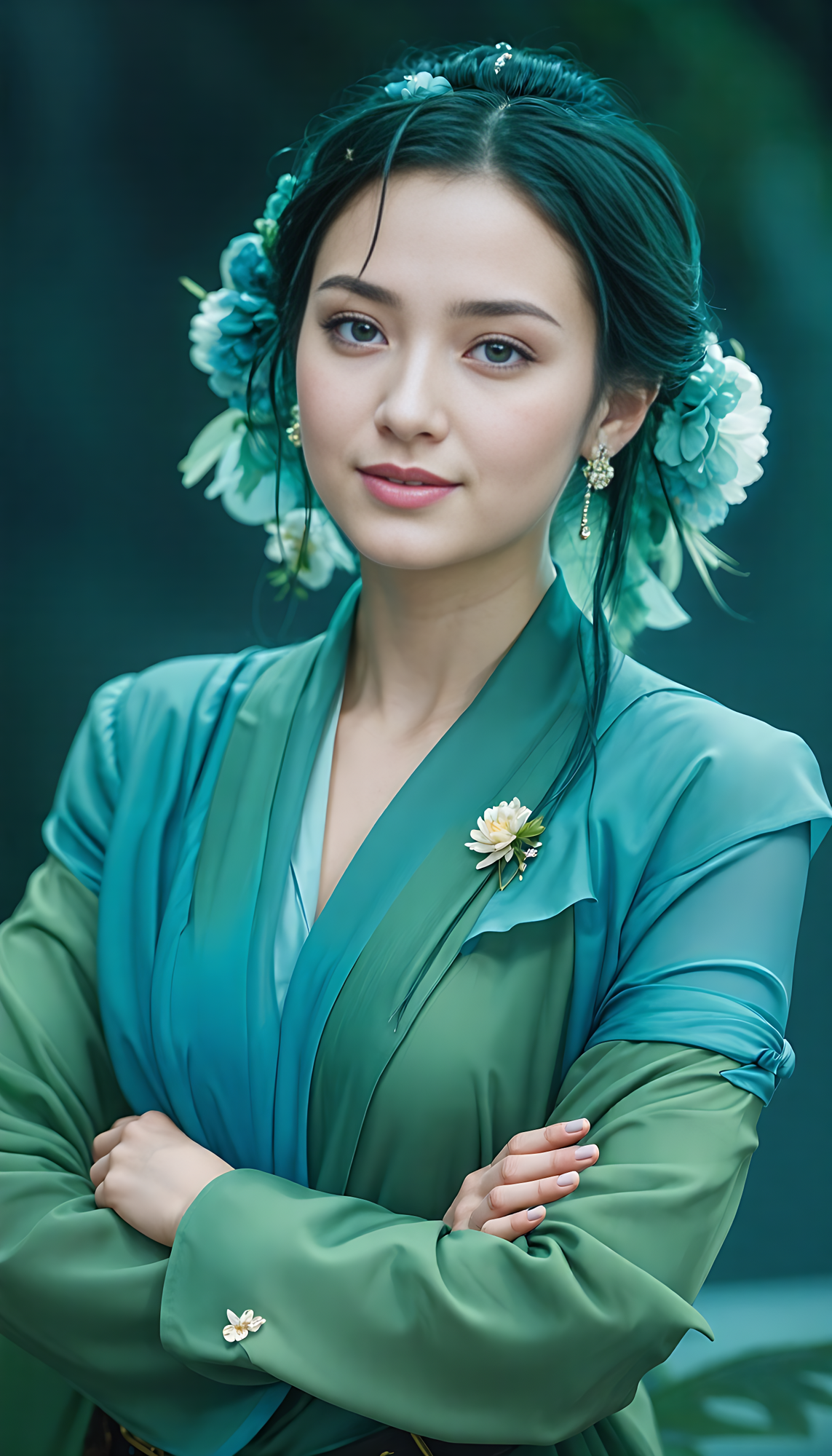 白娘子传奇青蛇造型写真